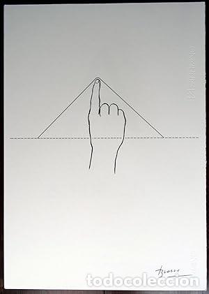 Arte: JOAN BROSSA - SERIGRAFIA FACS&Iacute;MIL - Foto 3