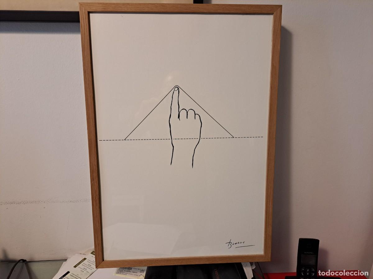 Arte: JOAN BROSSA - SERIGRAFIA FACS&Iacute;MIL - Foto 5