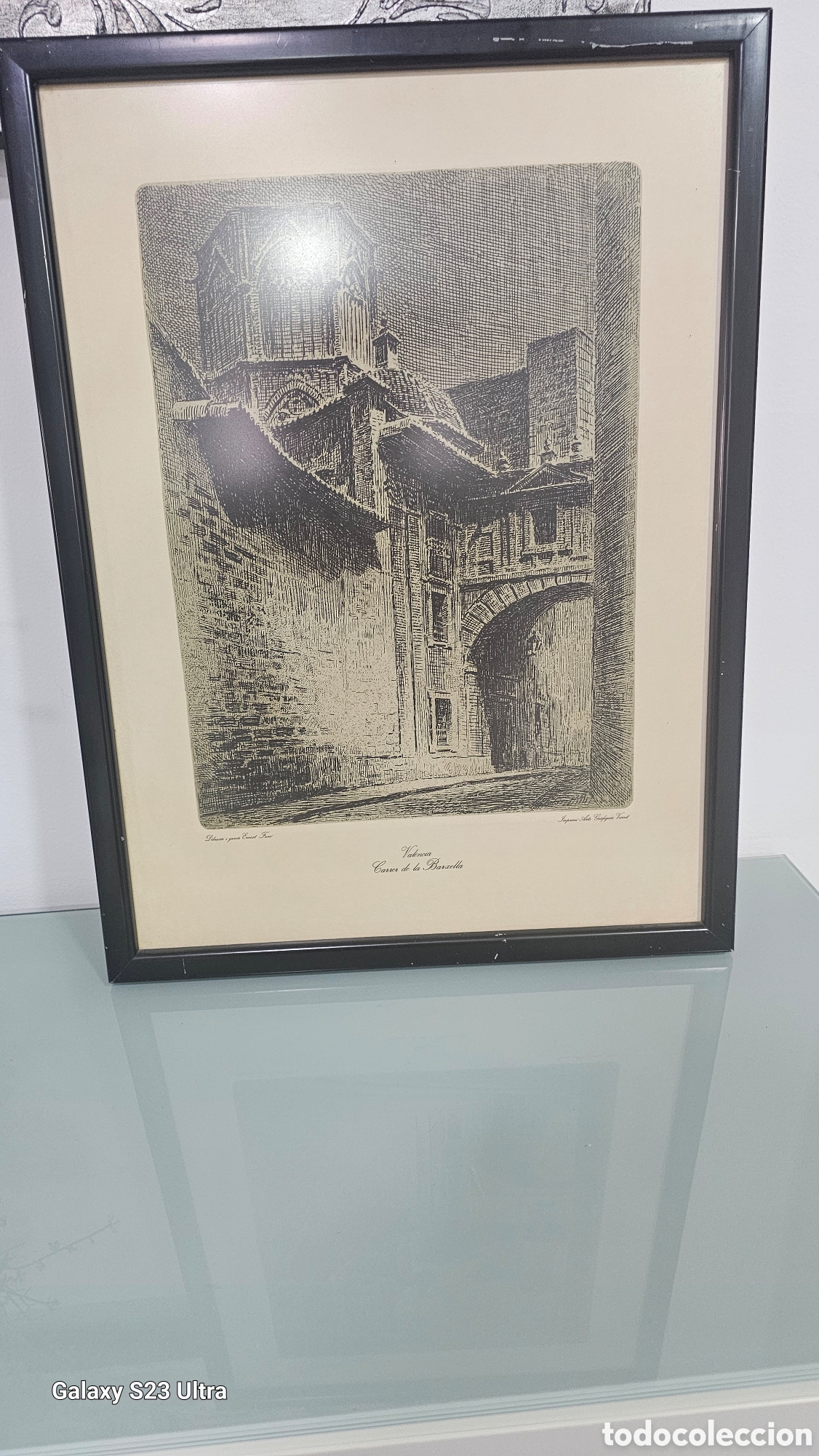 Arte: Cuadro Valencia antigua - Foto 9