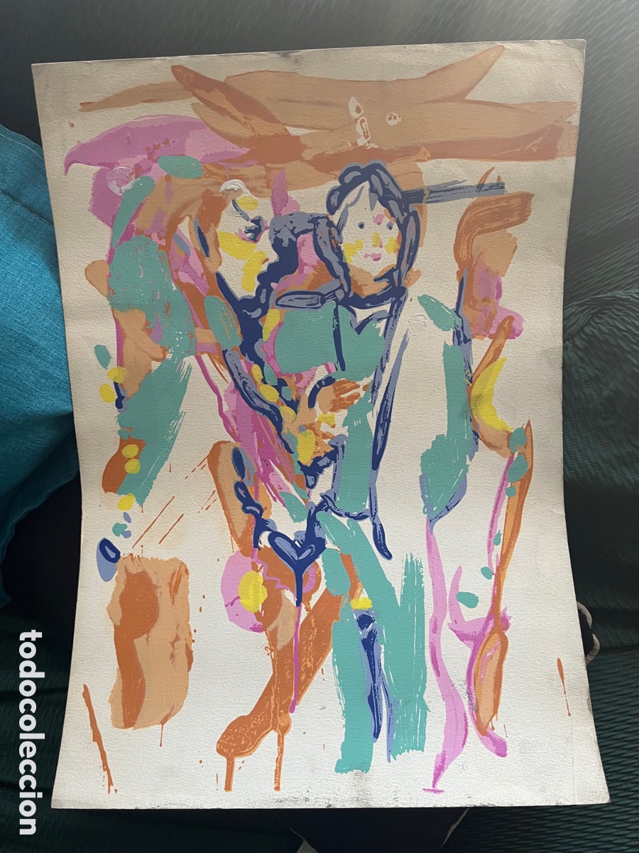 Arte: Javier Cebri&aacute;n (serigraf&iacute;a) 1992 - Foto 3
