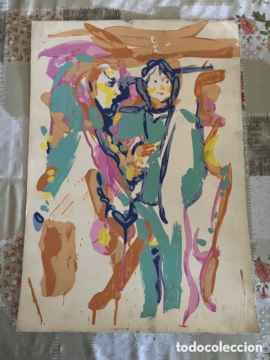 Arte: Javier Cebri&aacute;n (serigraf&iacute;a) 1992 - Foto 1