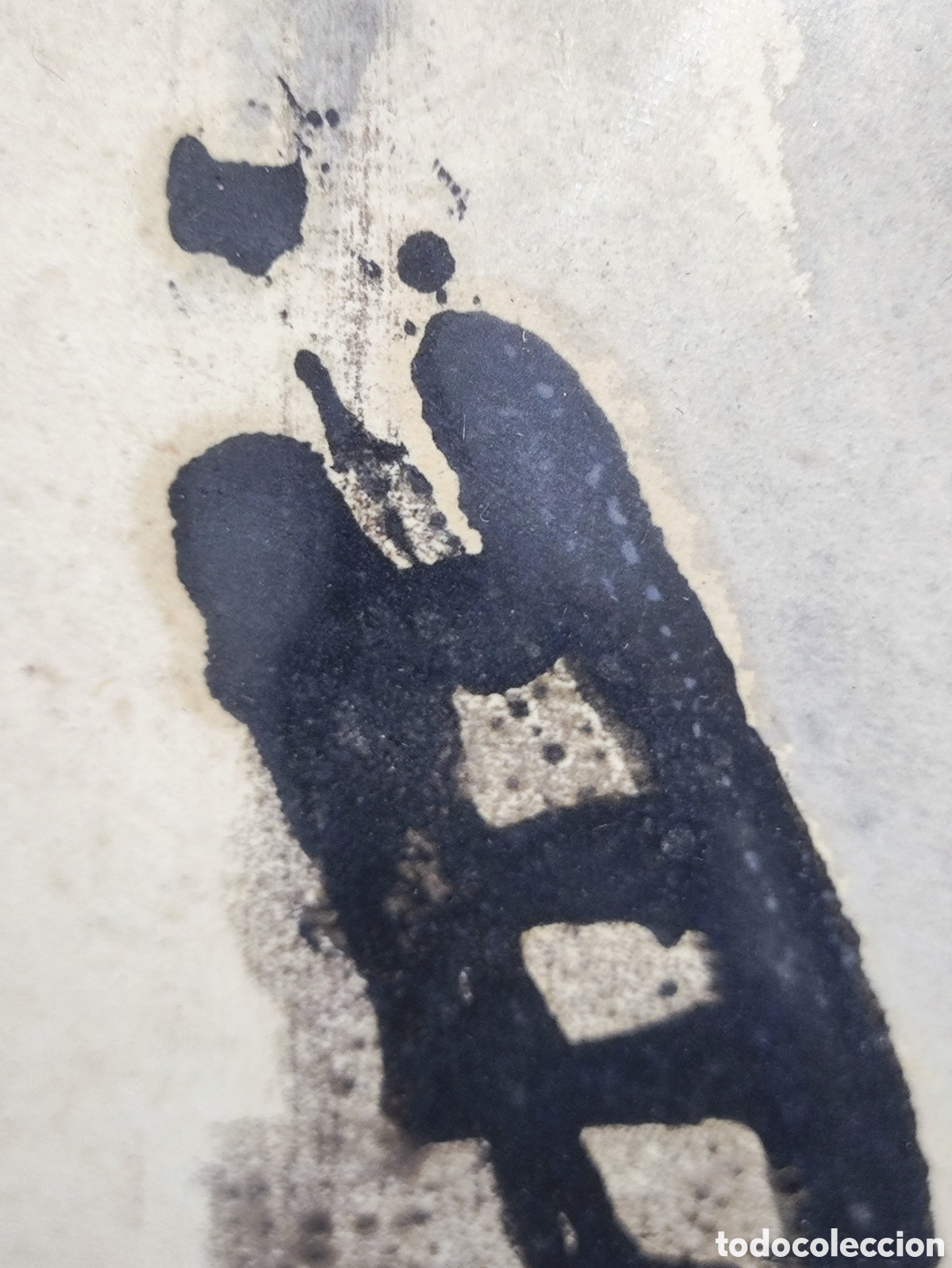 Arte: LAPAYESE DEL RIO, Ram&oacute;n. SERIGRAF&Iacute;A DEDICADA. - Foto 4