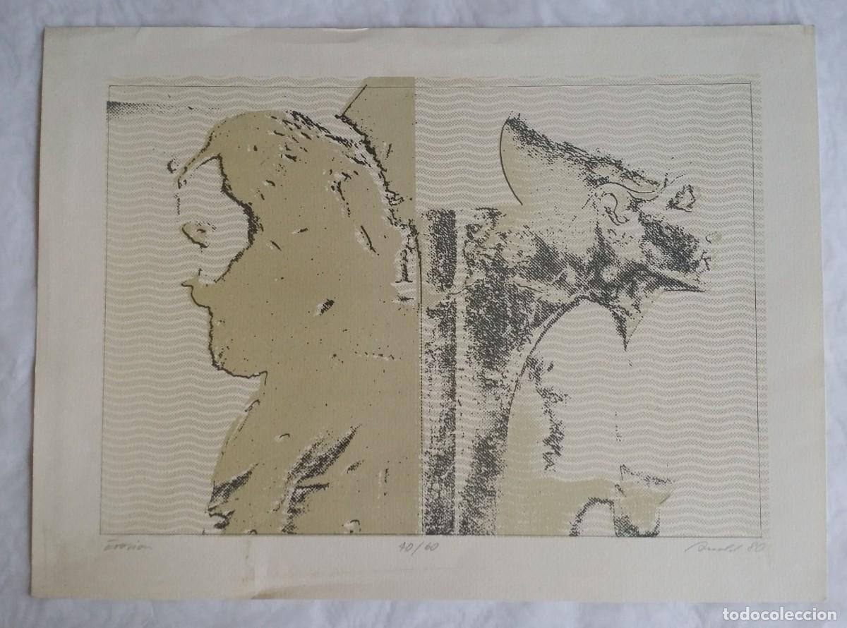 Arte: Serigraf&iacute;a firmada y numerada a l&aacute;piz - Foto 2