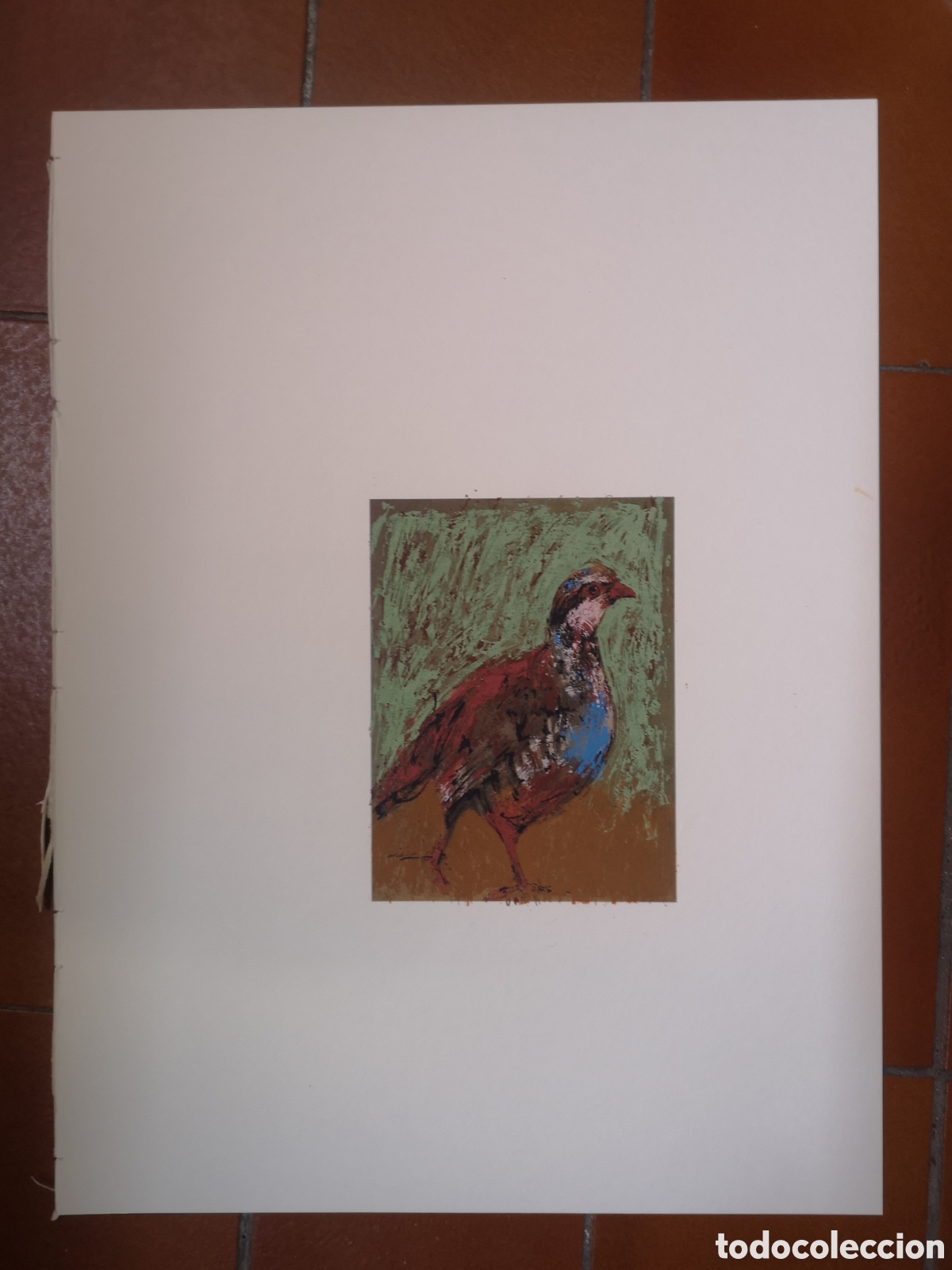 Arte: Serigraf&iacute;a de caza: Perdiz - Foto 2