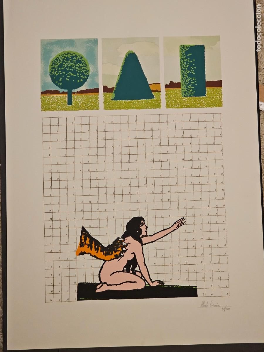 Arte: Serigrafia Alberto Corazon firmada - Foto 1