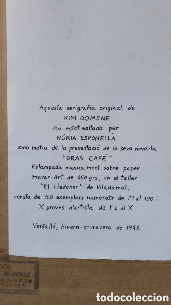 Arte: Serigrafia de Quim Domene - Foto 10