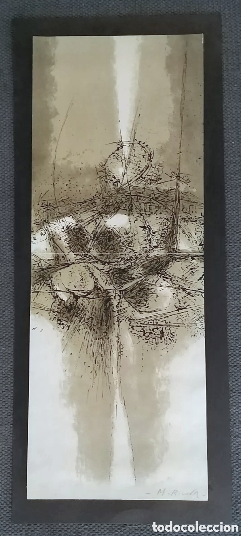 Arte: MANUEL RIVERA. Serigraf&iacute;a a&ntilde;os 60 - Foto 1