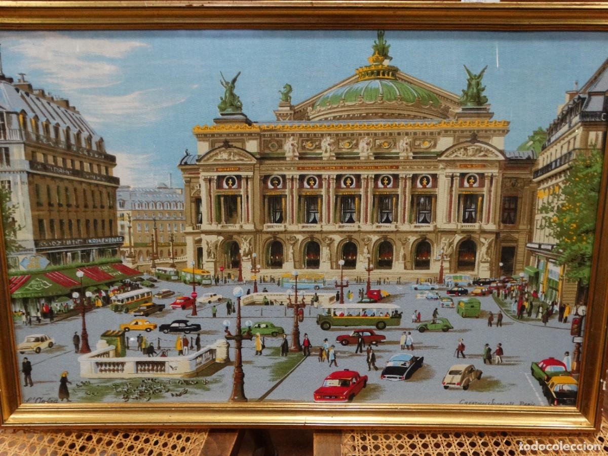 Arte: CUADRO CON TELA ESTAMPADA SERIGRAF&Iacute;A &rdquo;OPERA DE PAR&Iacute;S&rdquo; - Foto 4