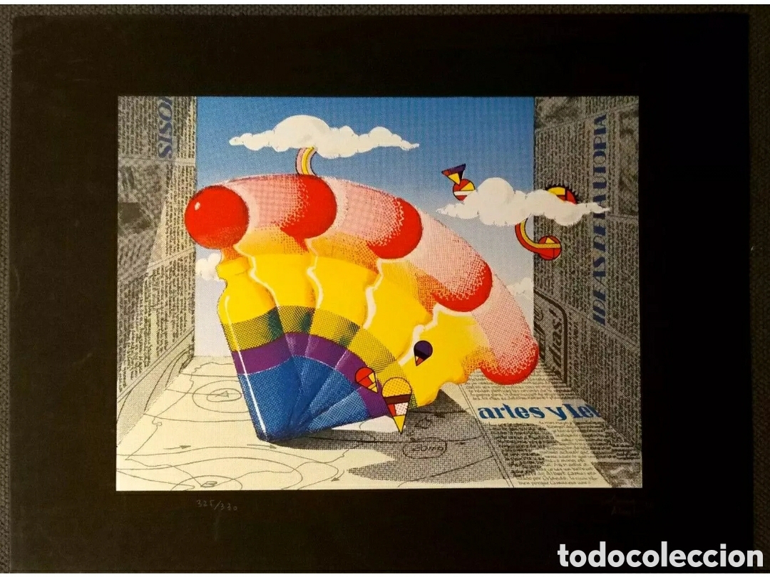 Arte: SOLSONA y ALMELA Grabado 1976 - Foto 1