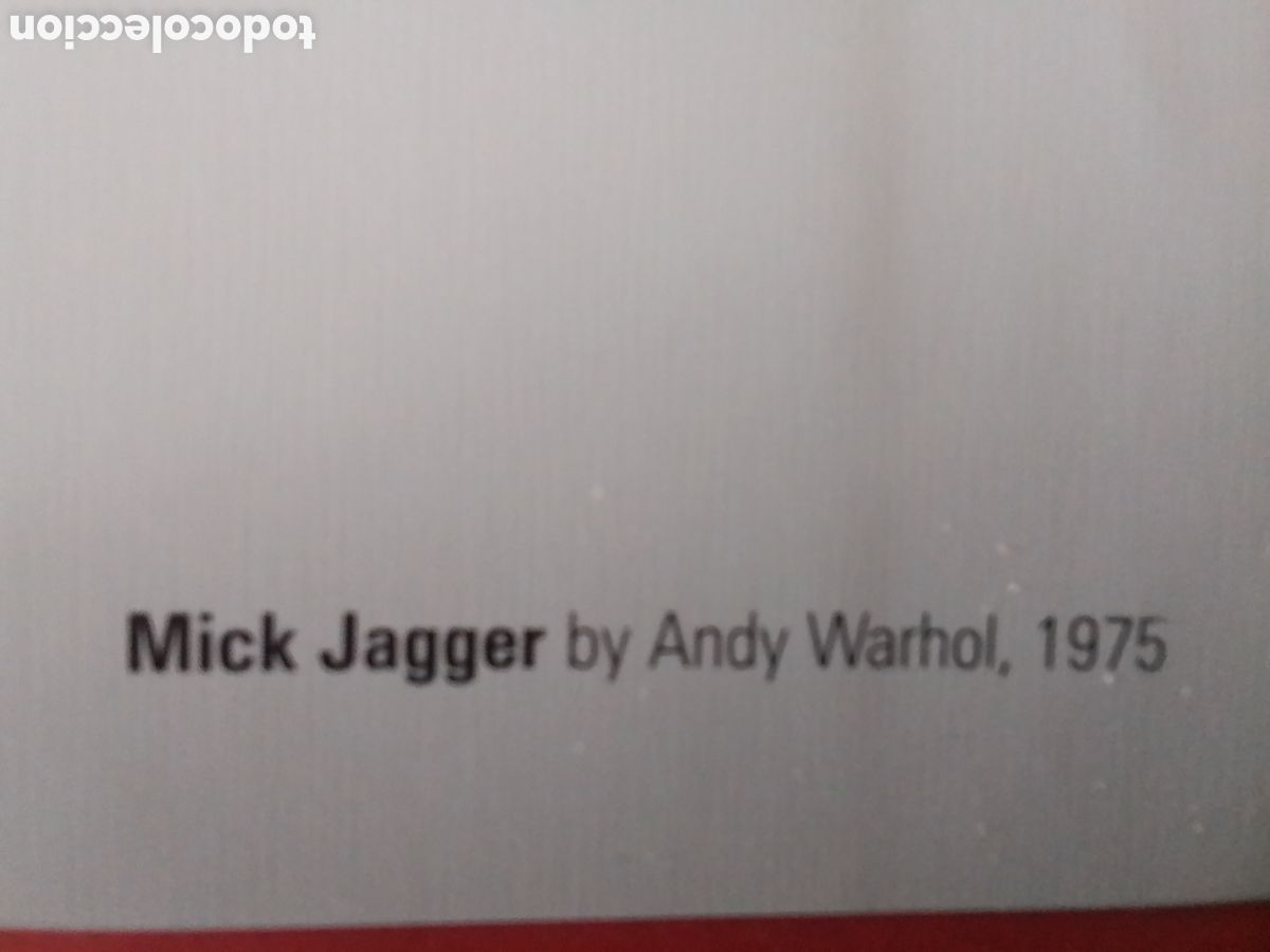 Arte: &rdquo;Mick Jagger&rdquo; de Andy Warhol - Foto 2