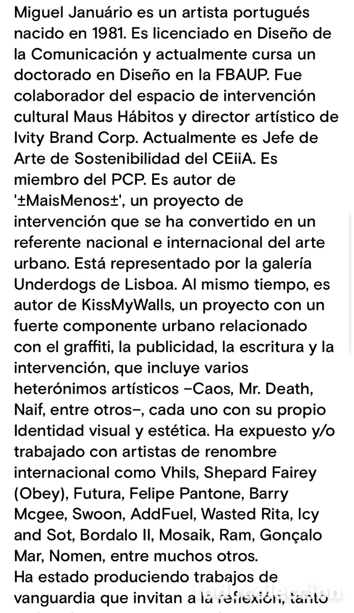 Arte: Serigraf&iacute;a MaisMenos gold edition - Foto 3