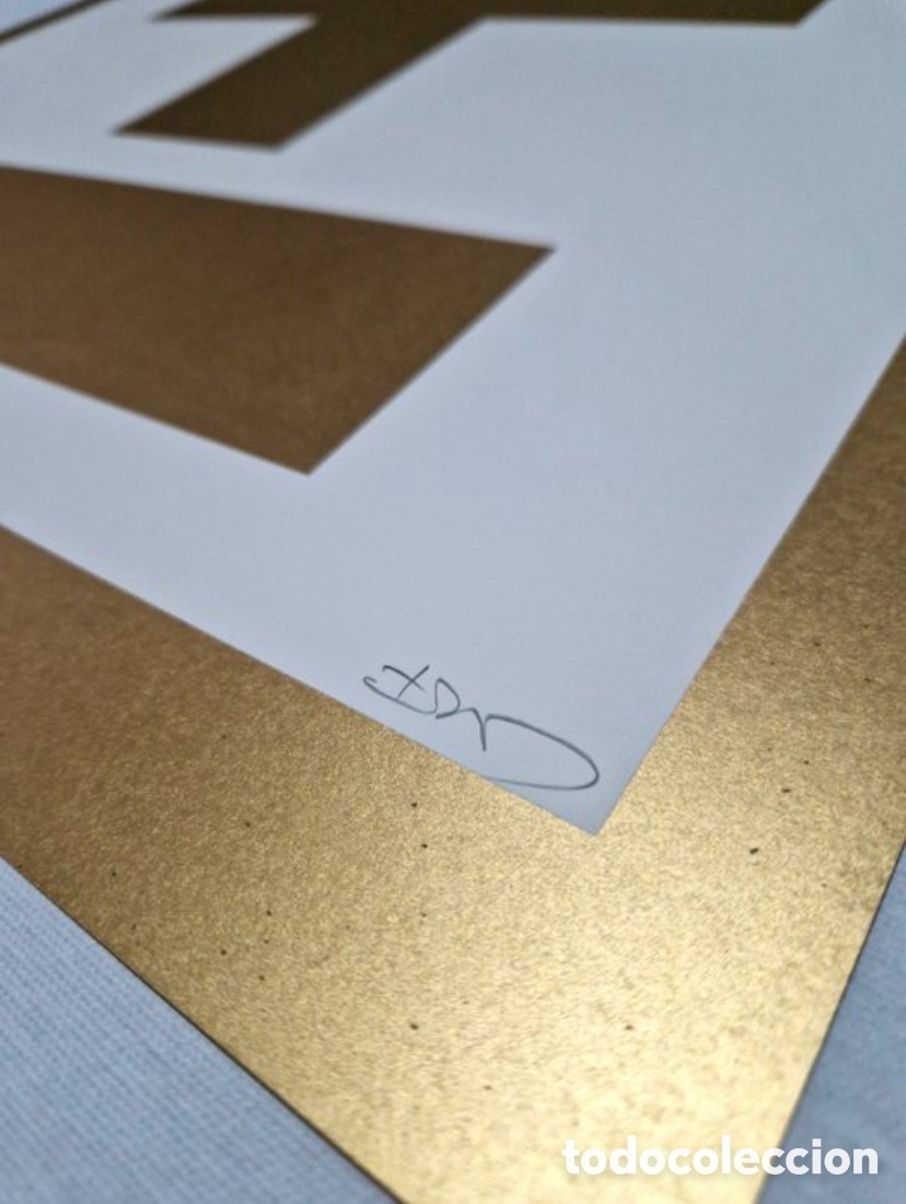 Arte: Serigraf&iacute;a MaisMenos gold edition - Foto 7