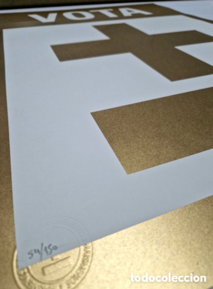 Arte: Serigraf&iacute;a MaisMenos gold edition - Foto 9