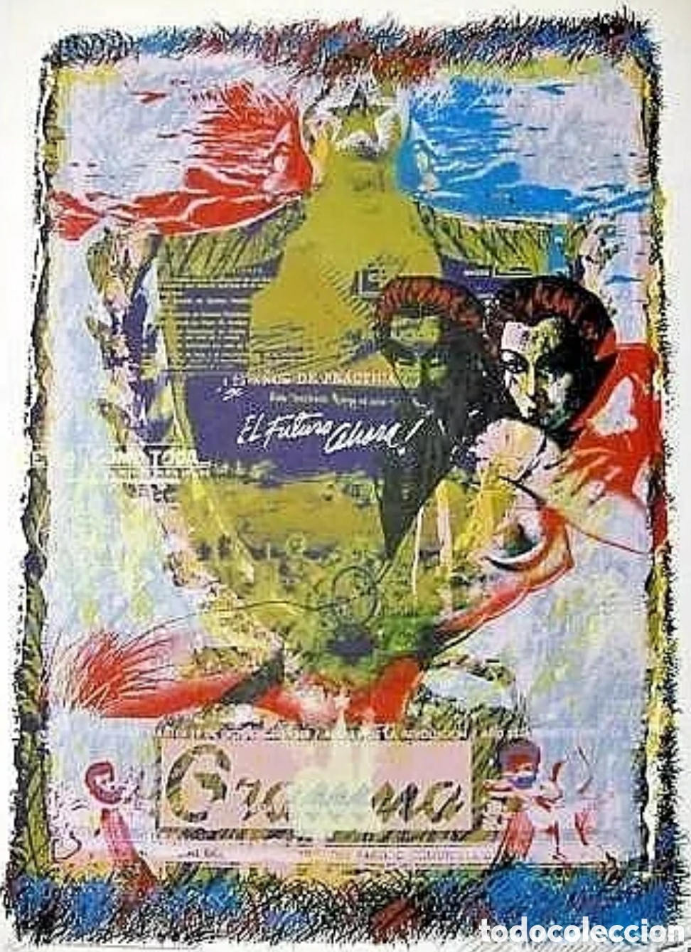 Arte: Aldo MEN&Eacute;NDEZ. Grabado 1989. - Foto 2