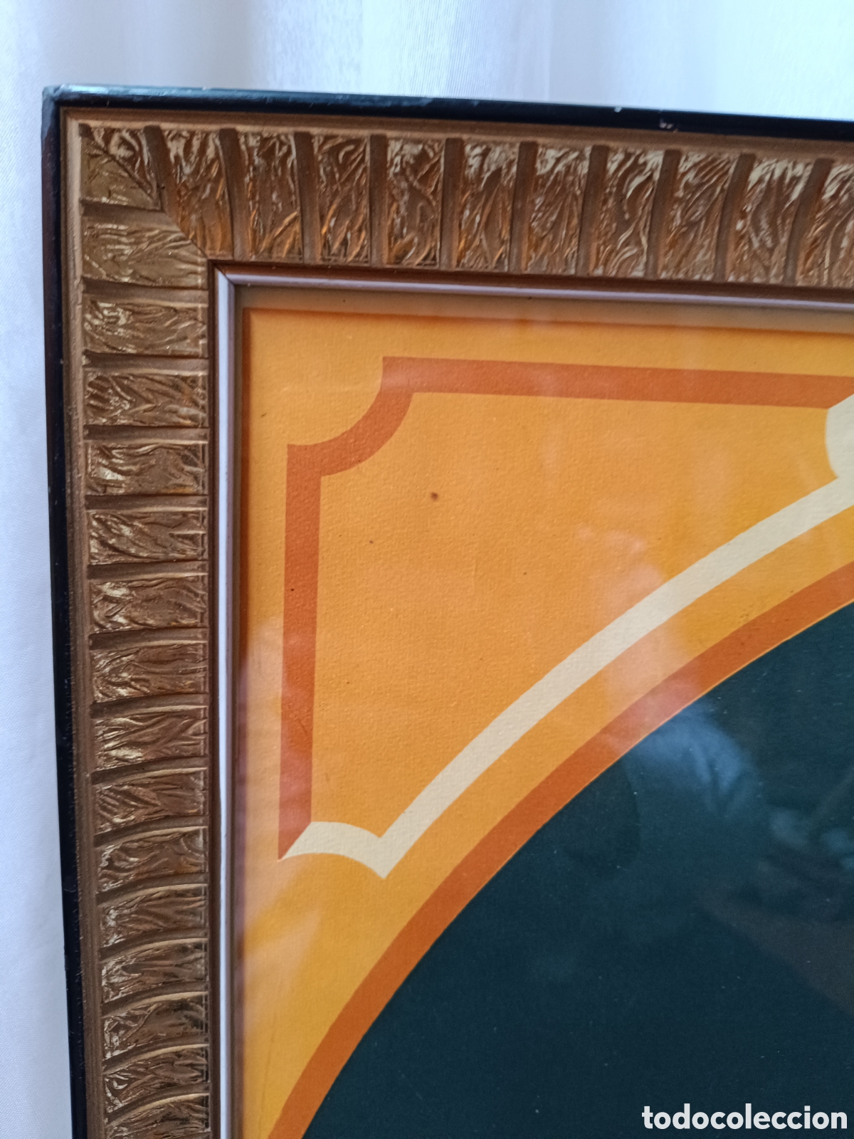 Arte: Cuadro antiguo litograf&iacute;a de la Virgen de Covadonga - Foto 10