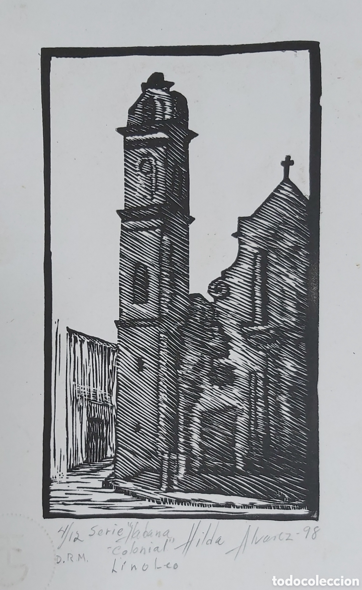 Arte: Serigrafia, Hilda &Aacute;lvarez Cuba. - Foto 3