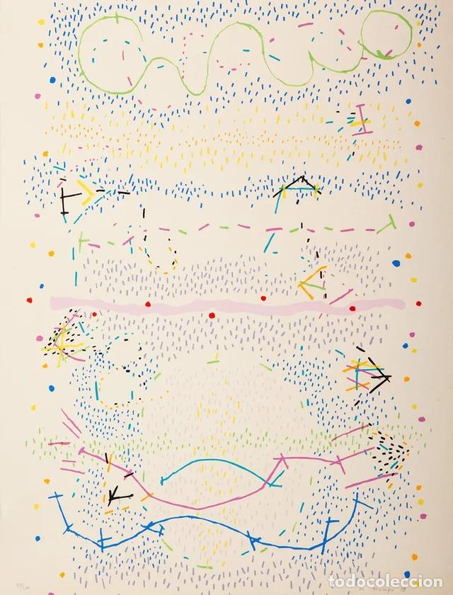Arte: Momp&oacute;. Serigraf&iacute;a 100 ejemplares. 1978 - Foto 1