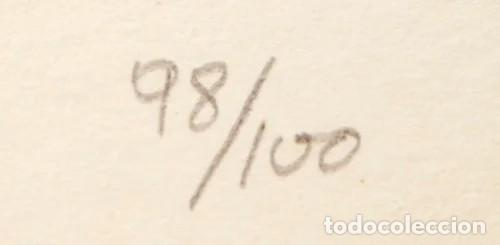 Arte: Momp&oacute;. Serigraf&iacute;a 100 ejemplares. 1978 - Foto 5