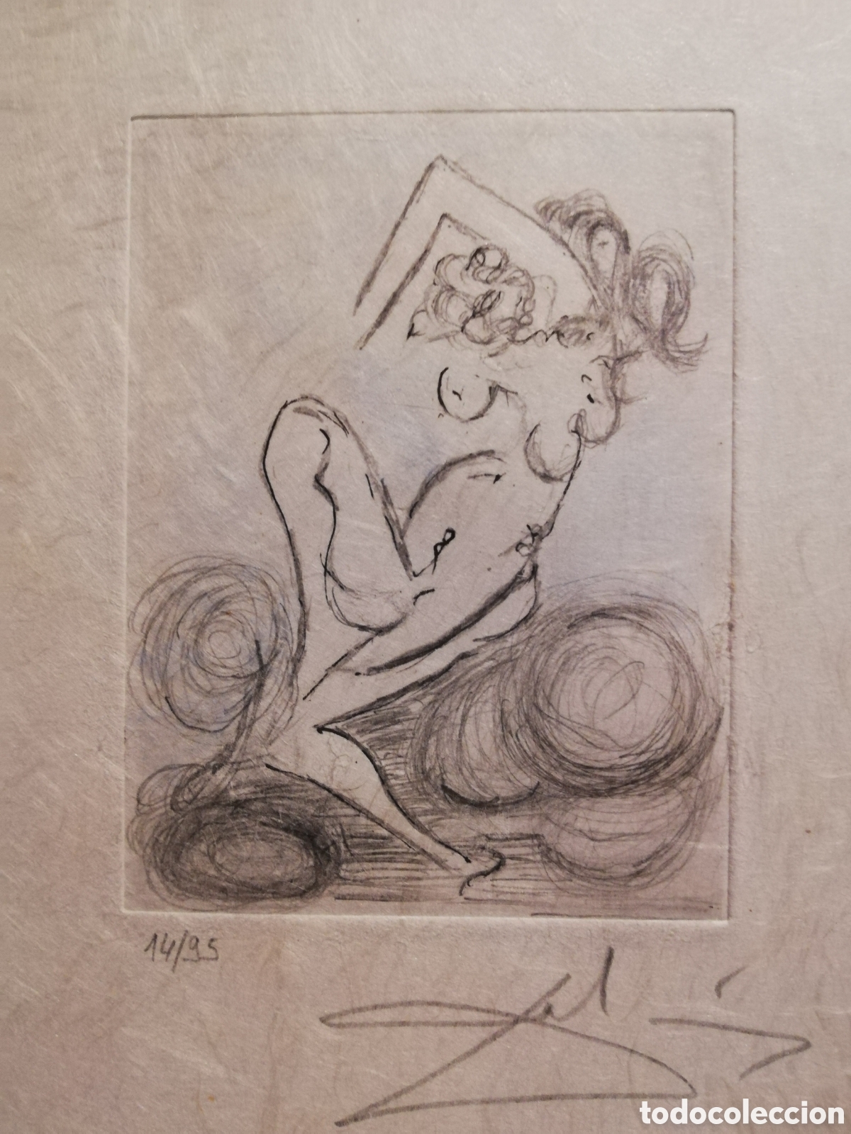 Arte: Grabado de salvador Dali - Foto 2