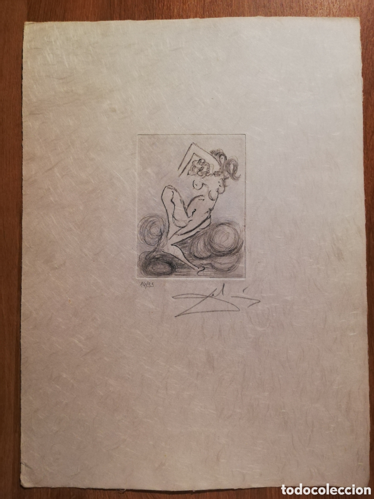 Arte: Grabado de salvador Dali - Foto 1