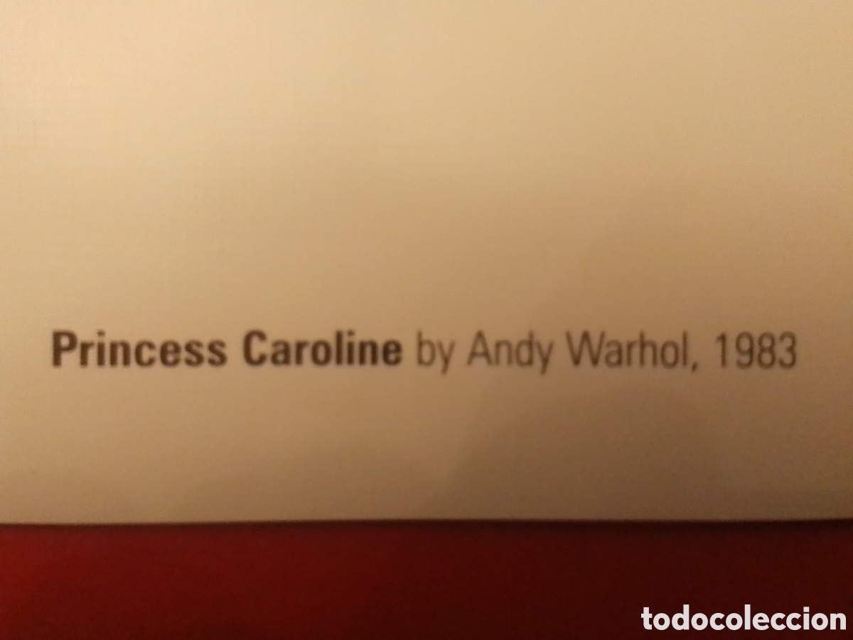 Arte: &rdquo;Princesa Caroline&rdquo; de Andy Warhol - Foto 2