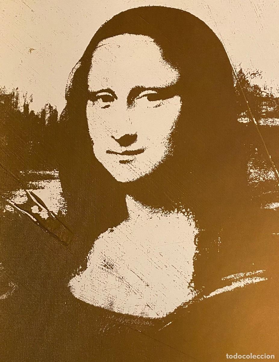 Arte: Andy Warhol DOS MONA LISA DE ORO - Foto 3