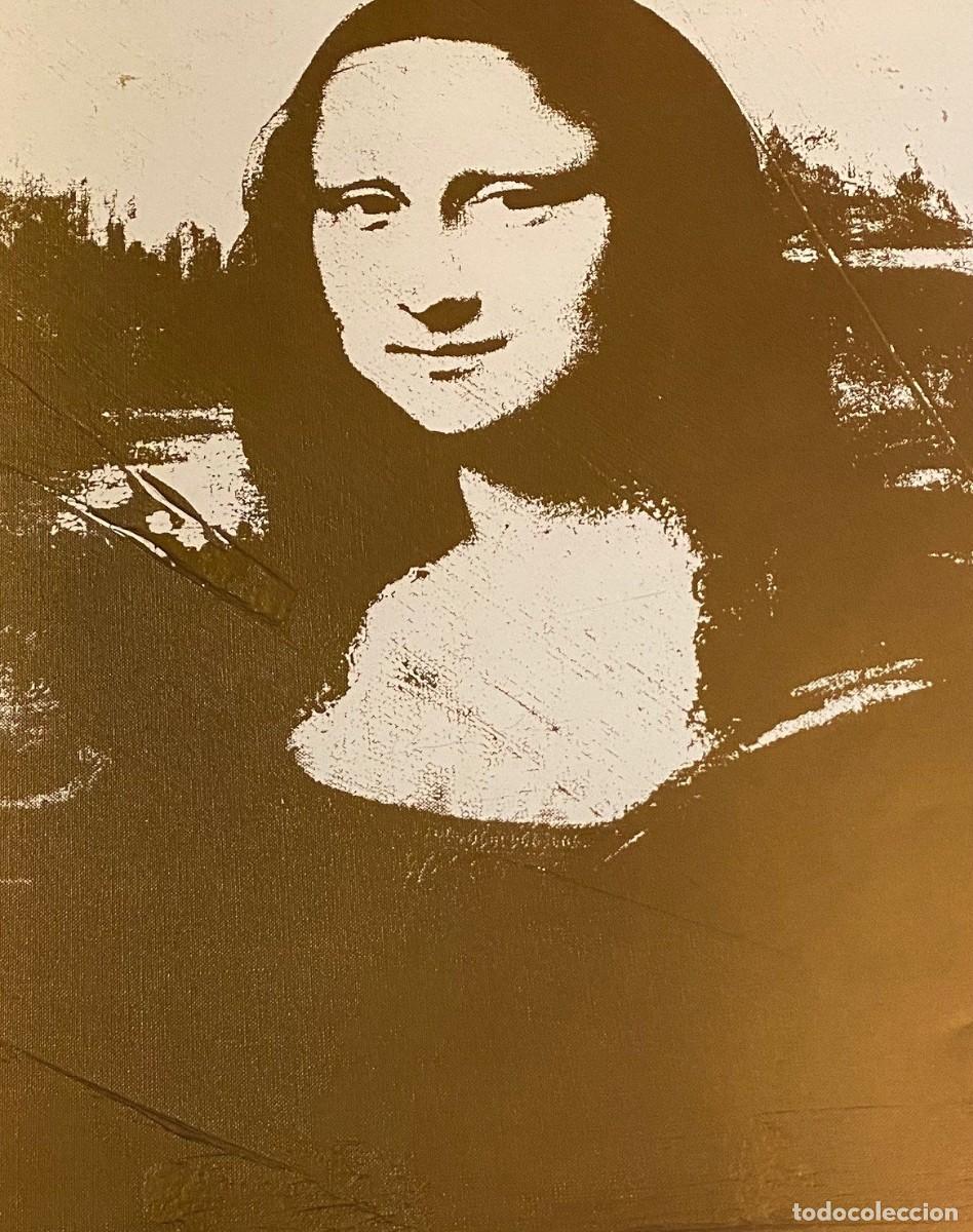 Arte: Andy Warhol DOS MONA LISA DE ORO - Foto 5