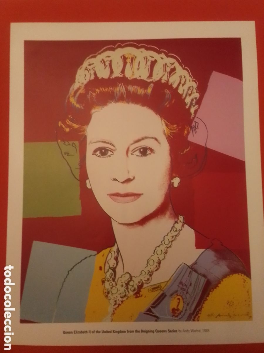 Arte: &rdquo;Queen Elizabeth ll&rdquo; de Andy Warhol - Foto 1