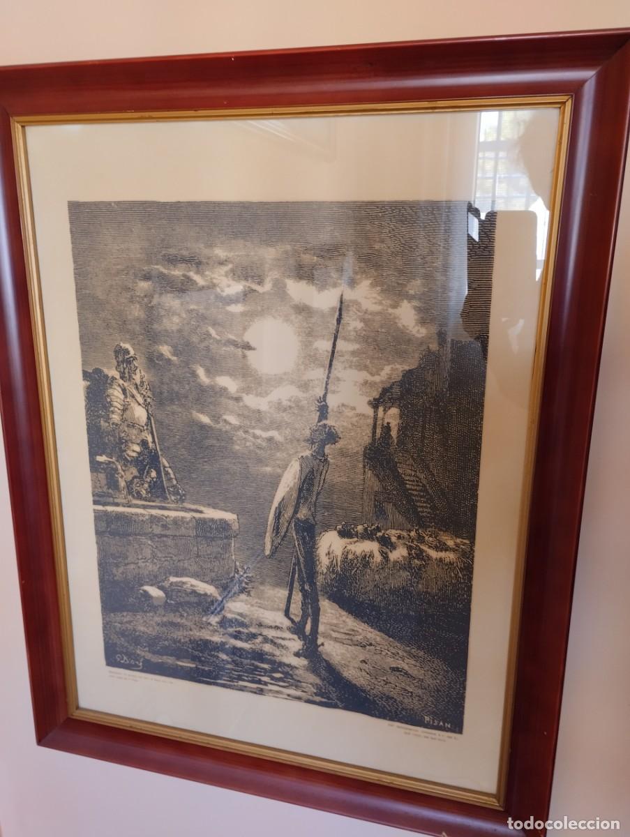 Arte: Serigrafia de Don Quijote de la Mancha. - Foto 1