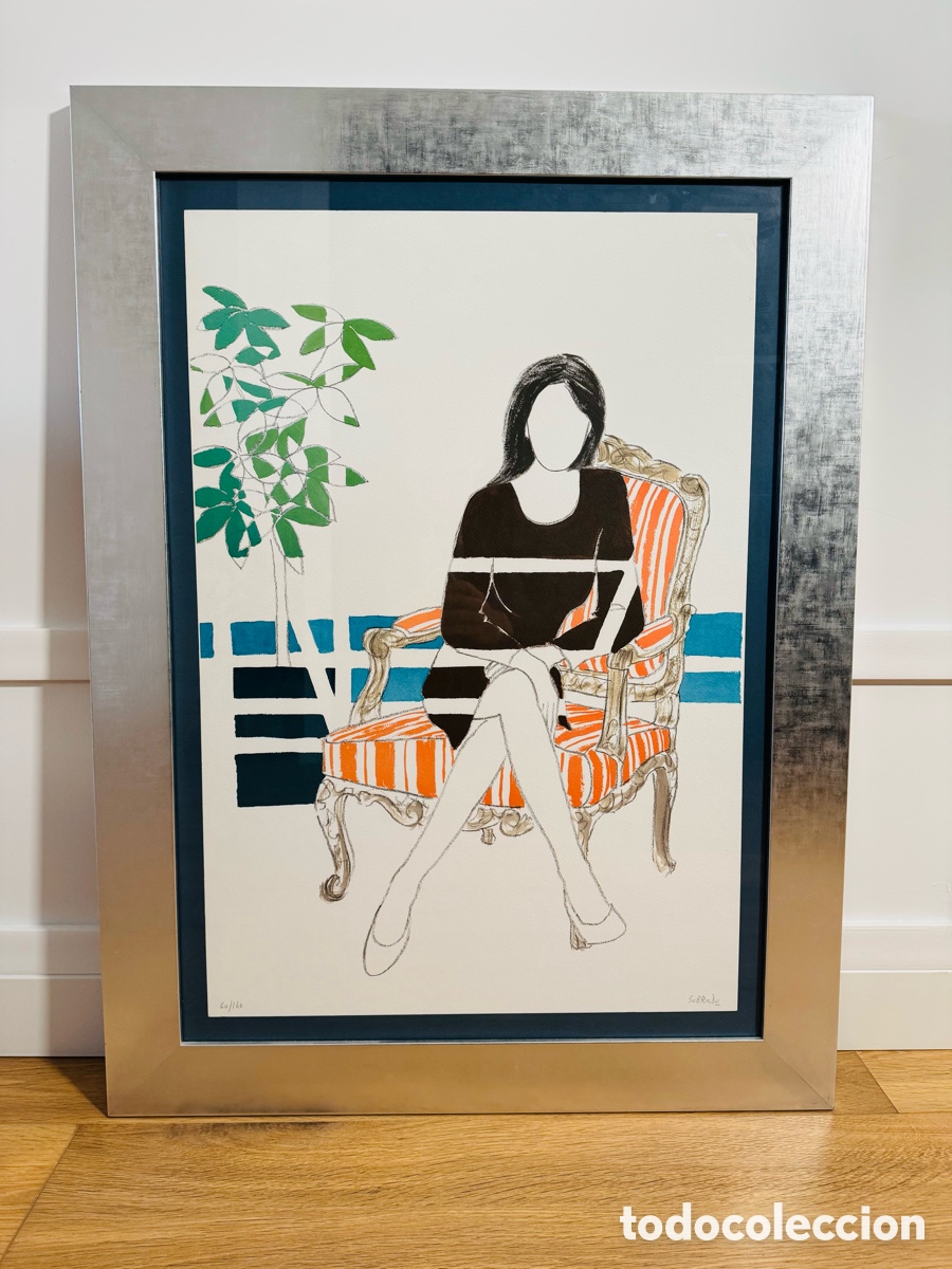 Arte: Cuadro Serigraf&iacute;a Pedro Sobrado - Foto 1