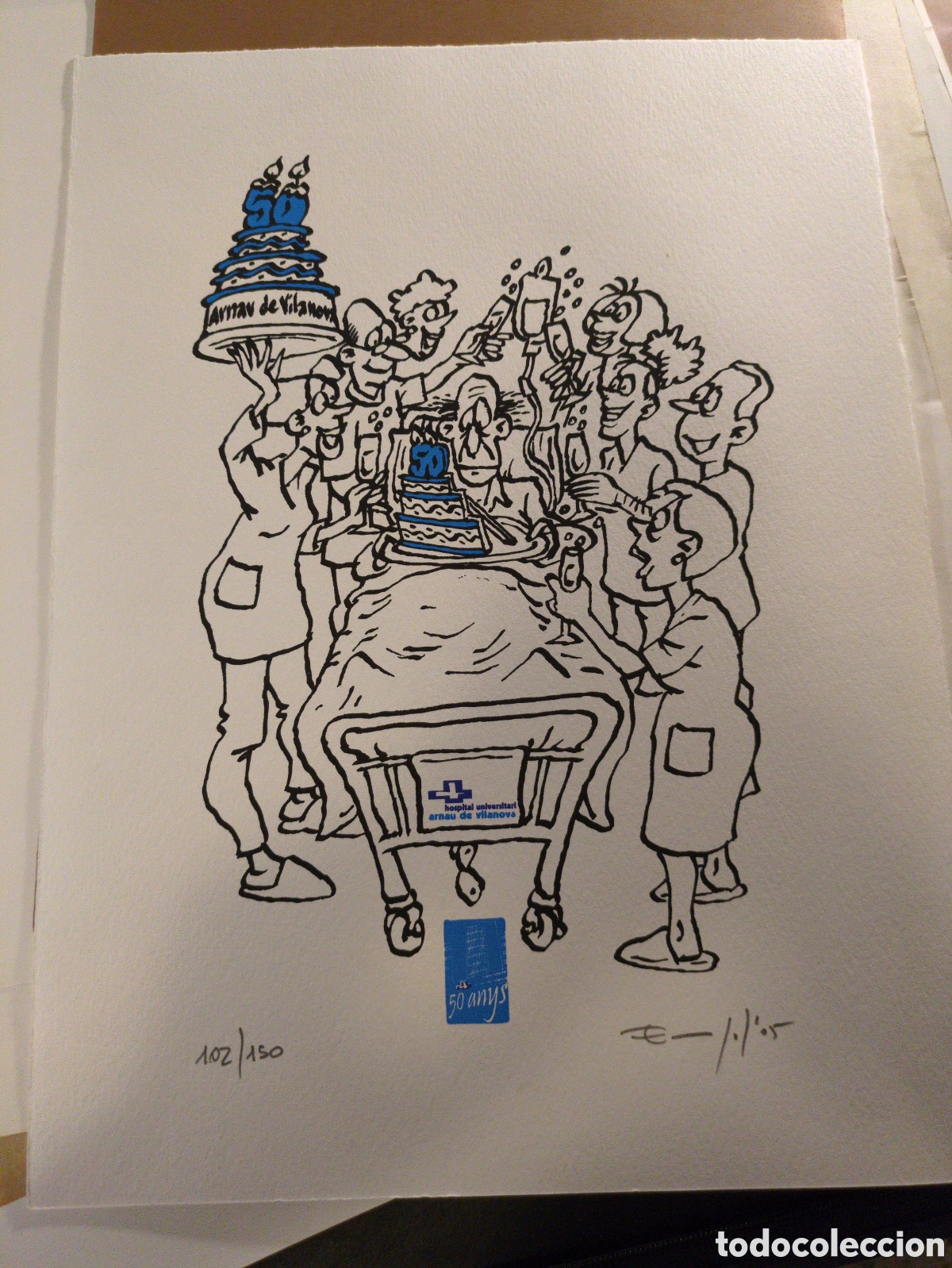 Arte: Serigraf&iacute;a Ermengol Arnau de Vilanova Lleida - Foto 1