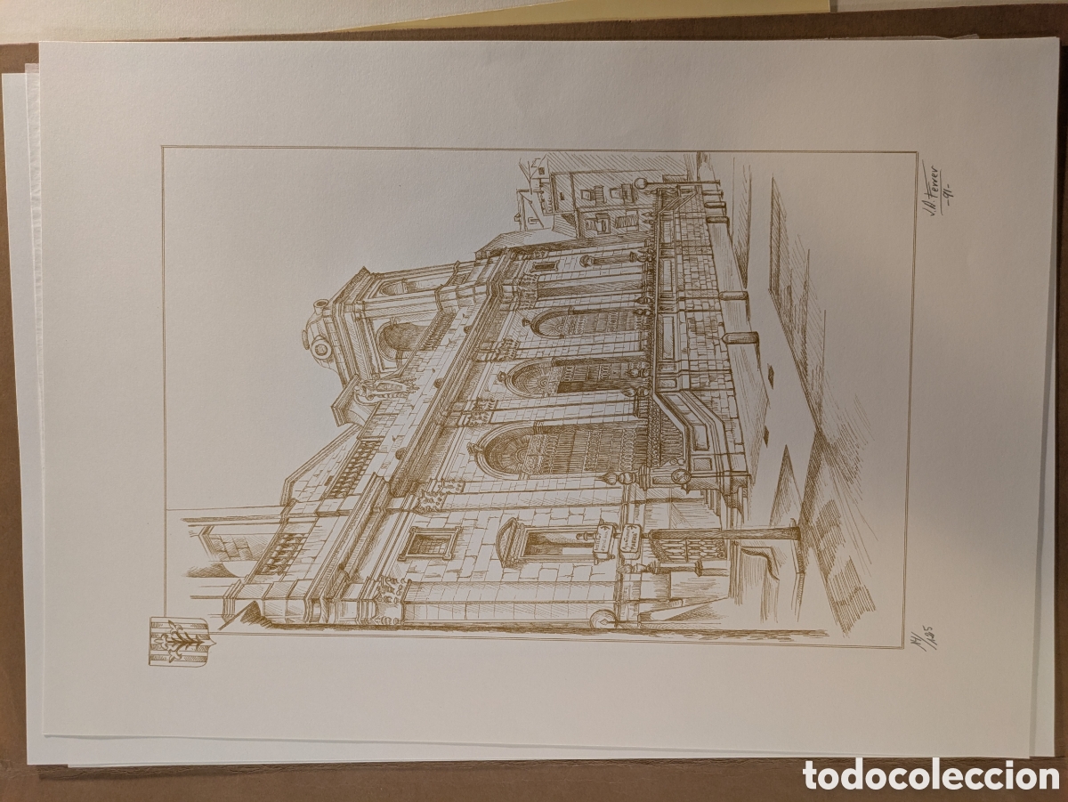 Arte: Serigraf&iacute;as Catedrales de Lleida - Foto 3