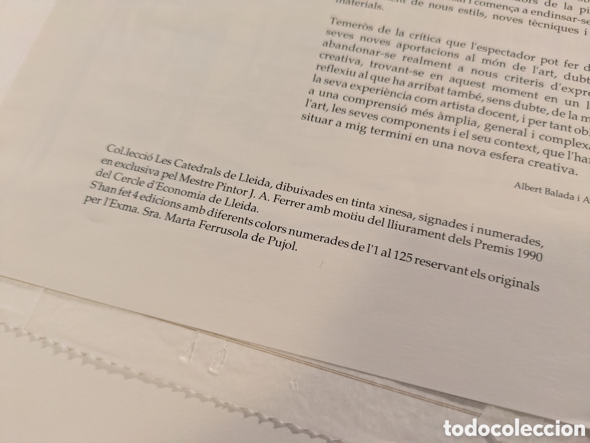 Arte: Serigraf&iacute;as Catedrales de Lleida - Foto 4