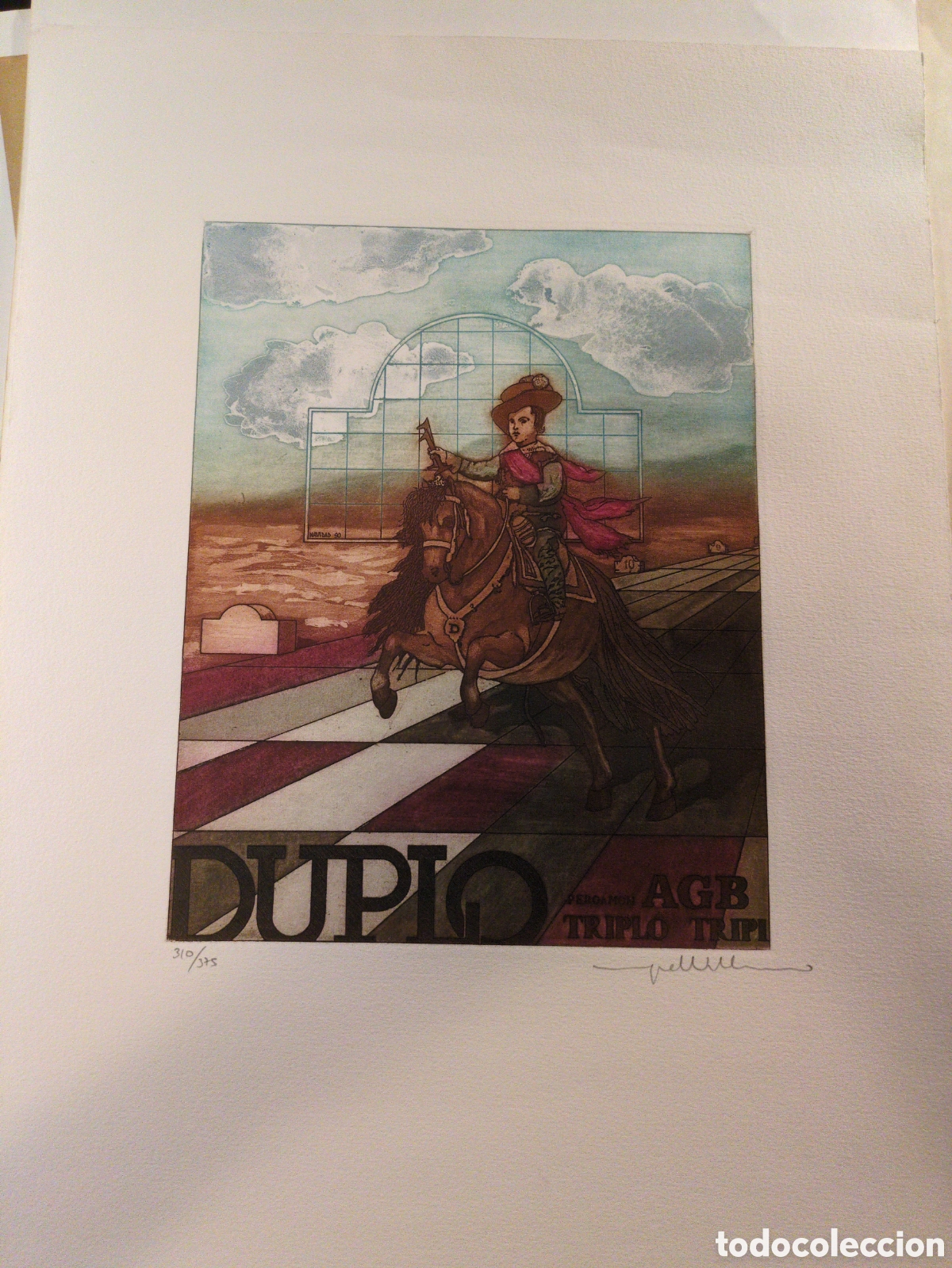Arte: Serigraf&iacute;a Duplo Pergamon - Foto 1