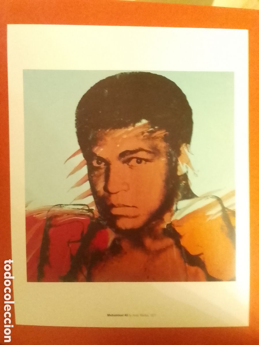 Arte: &rdquo;MUHAMMAAD AL&Iacute; &rdquo;de Andy Warhol - Foto 1