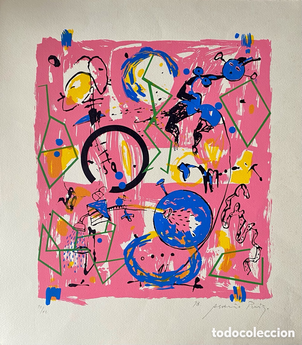 Arte: ACACIO PUIG . SERIGRAF&Iacute;A - Foto 1