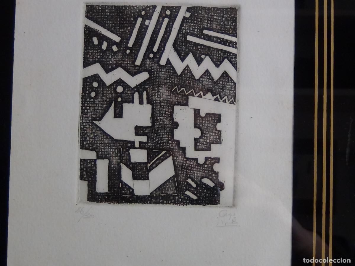 Arte: Aguafuerte numerada y firmada. - Foto 2