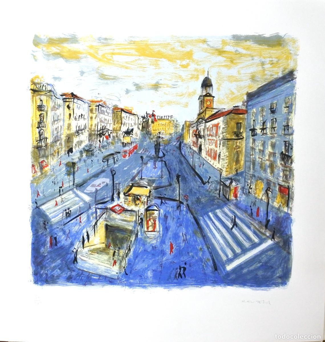 Arte: Javier Montesol, Madrid, Puerta del Sol - Foto 1