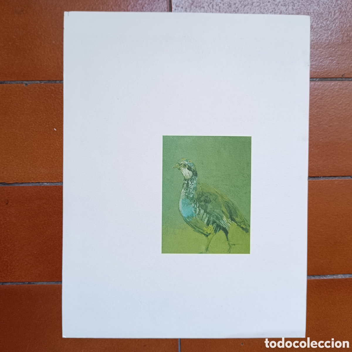 Arte: Serigraf&iacute;a de caza de una Perdiz - Foto 2