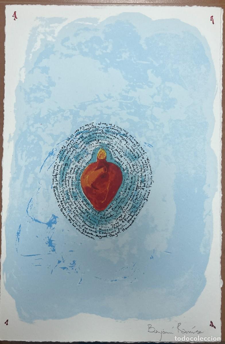 Arte: BENJAM&Iacute;N RAM&Iacute;REZ, serigraf&iacute;a sobre papeL - Foto 3