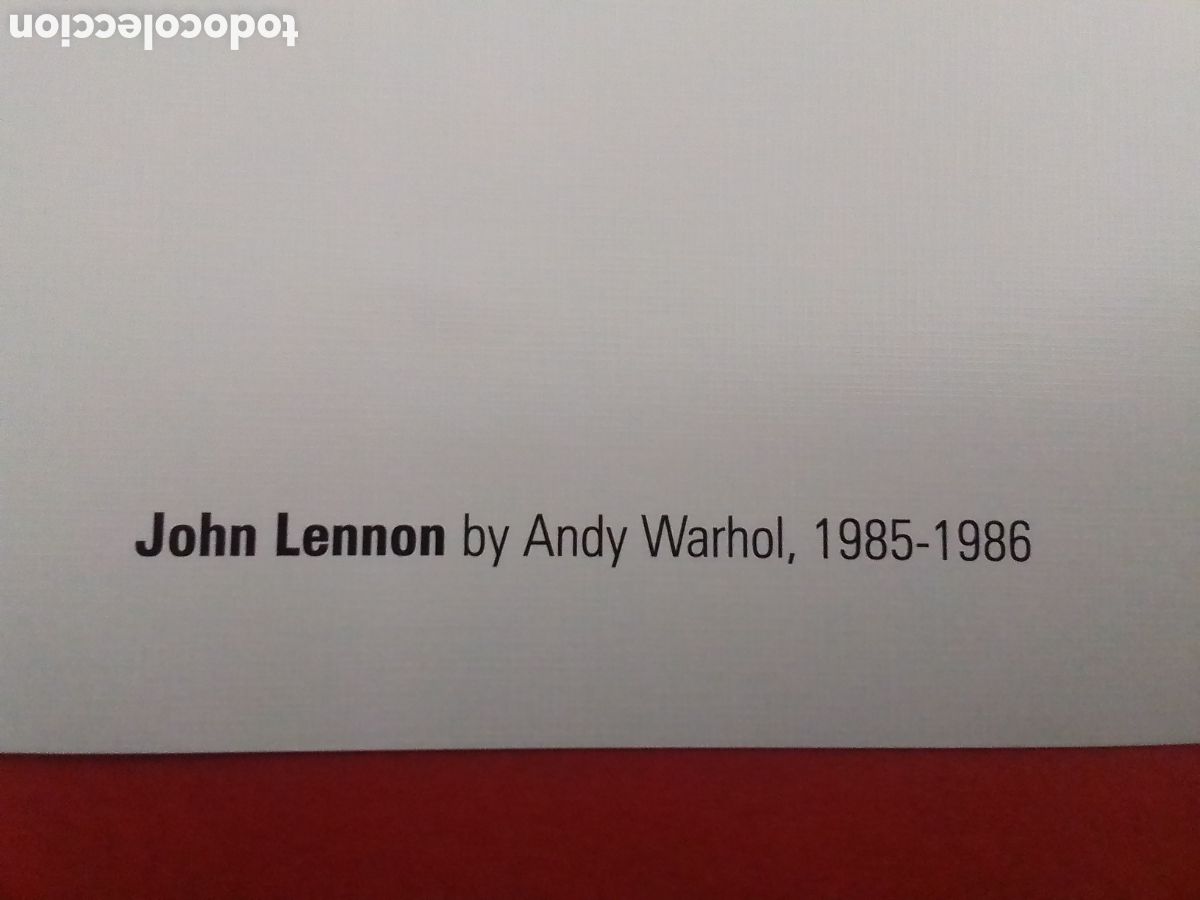 Arte: JOHN LENNON de &rdquo;Andy Wahol&rdquo; - Foto 2