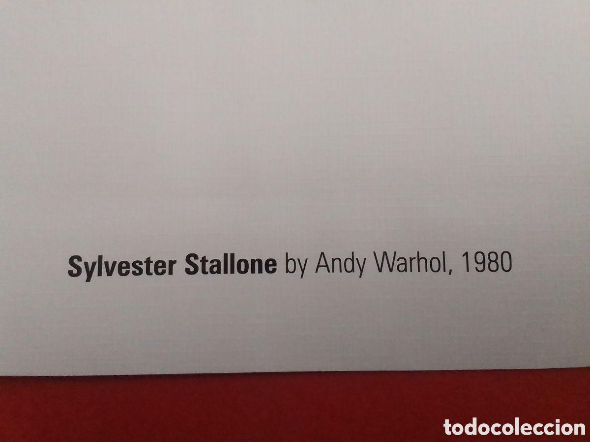 Arte: SILVESTRE STALLONE de Andy Wahol - Foto 2