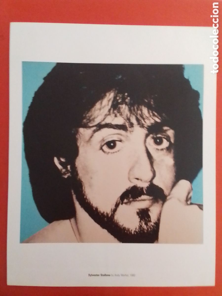 Arte: SILVESTRE STALLONE de Andy Wahol - Foto 1