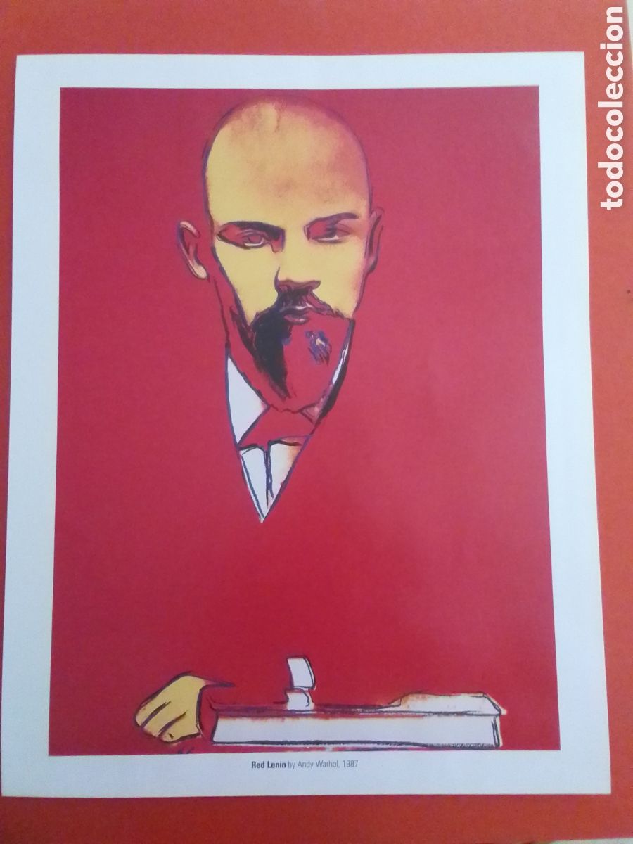 Arte: RED LENIN de Andy Wahol - Foto 1