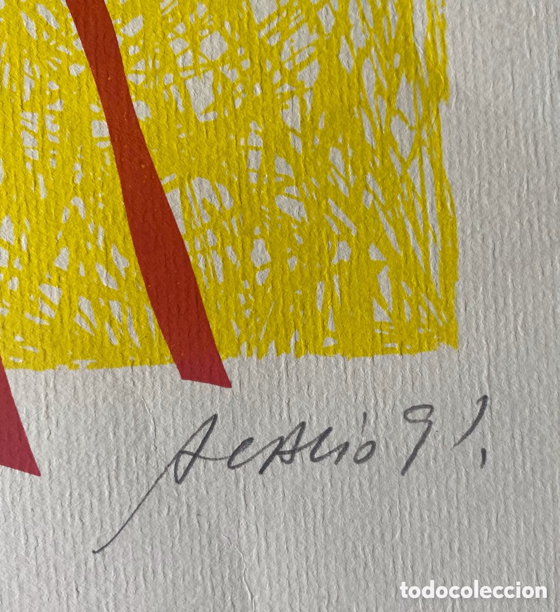Arte: ACACIO PUIG . Serigraf&iacute;a - Foto 6