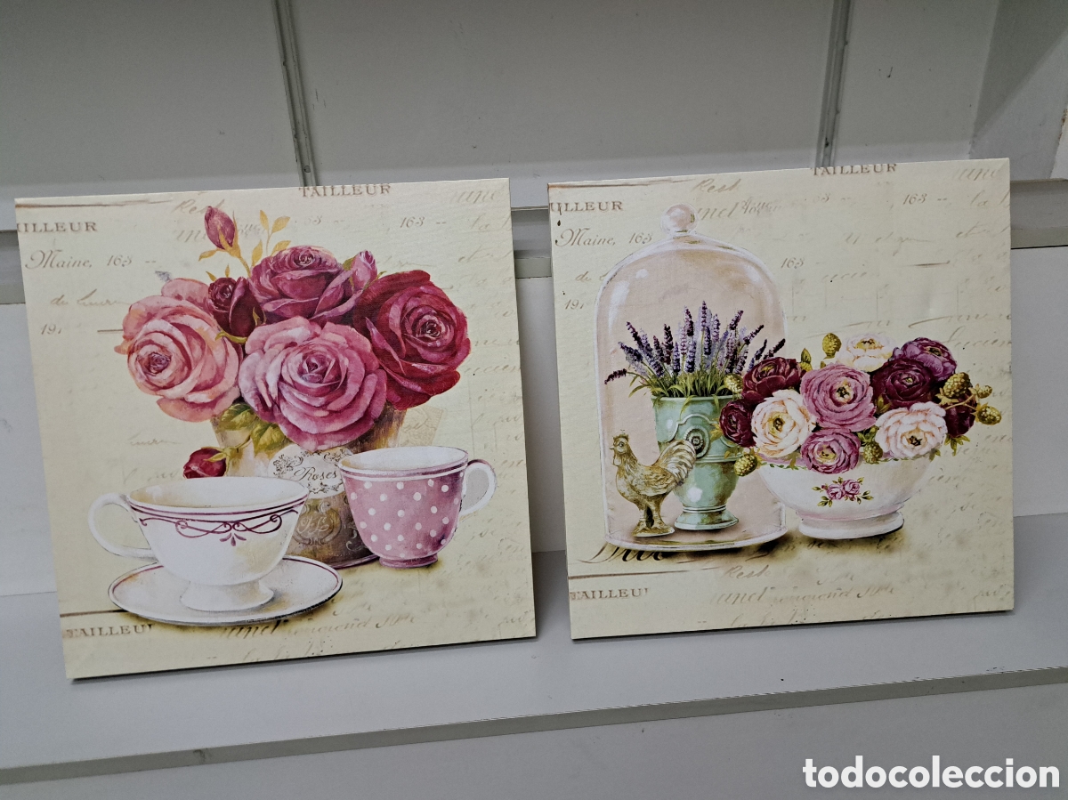 Arte: Cuadros decoraci&oacute;n floral - Foto 1