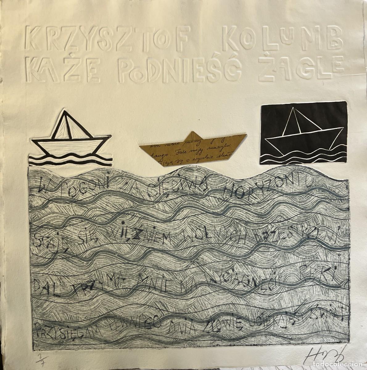 Arte: RODOLFO LL&Oacute;PIZ CISNEROS. Barcos de papel - Foto 1