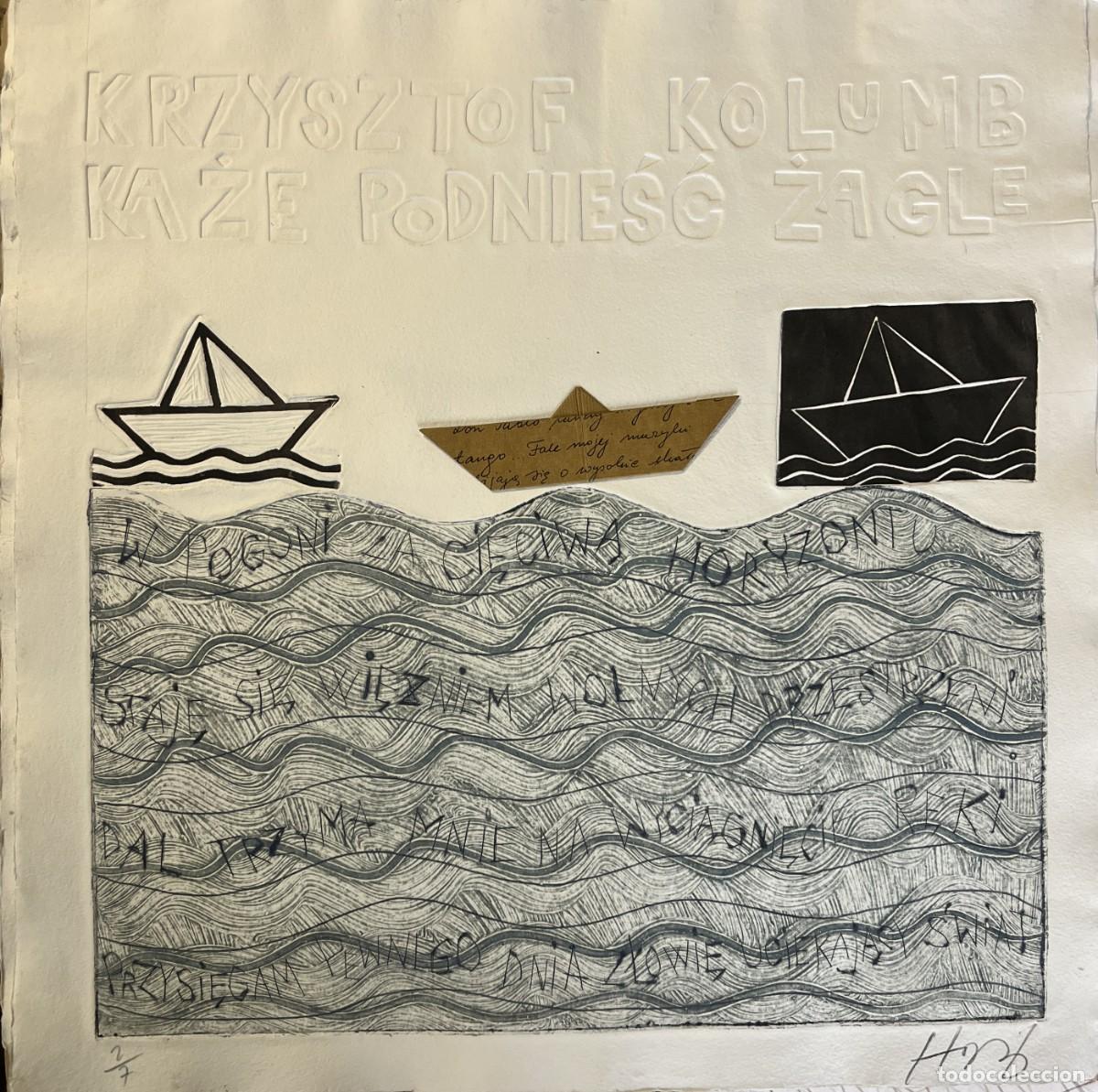 Arte: RODOLFO LL&Oacute;PIZ CISNEROS. Barcos de papel - Foto 2