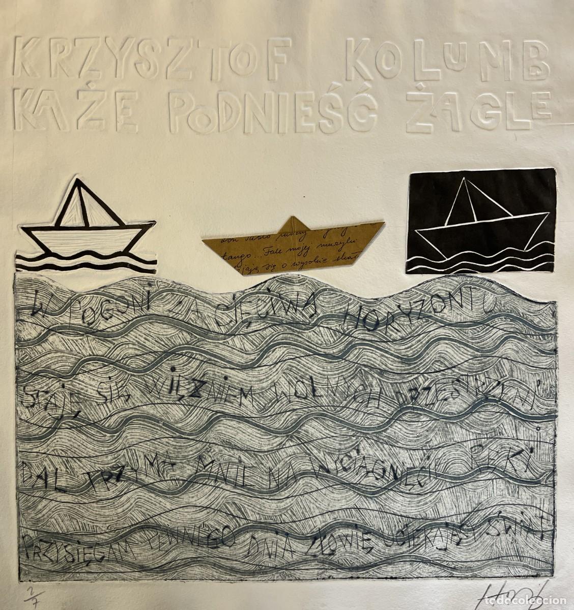 Arte: RODOLFO LL&Oacute;PIZ CISNEROS. Barcos de papel - Foto 3