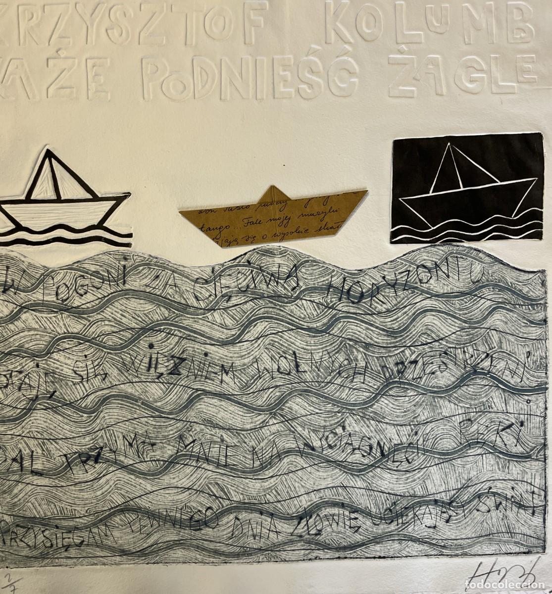 Arte: RODOLFO LL&Oacute;PIZ CISNEROS. Barcos de papel - Foto 4